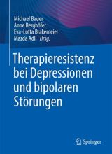 Neu erschienen: Therapieresistenz bei Depressionen und bipolaren Störungen