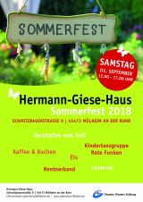 Sommerfest im Hermann-Giese-Haus 
