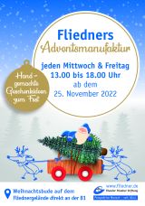 Fliedner mit Weihnachtsbude an der B1 - Handgemachte Geschenkideen zum Fest